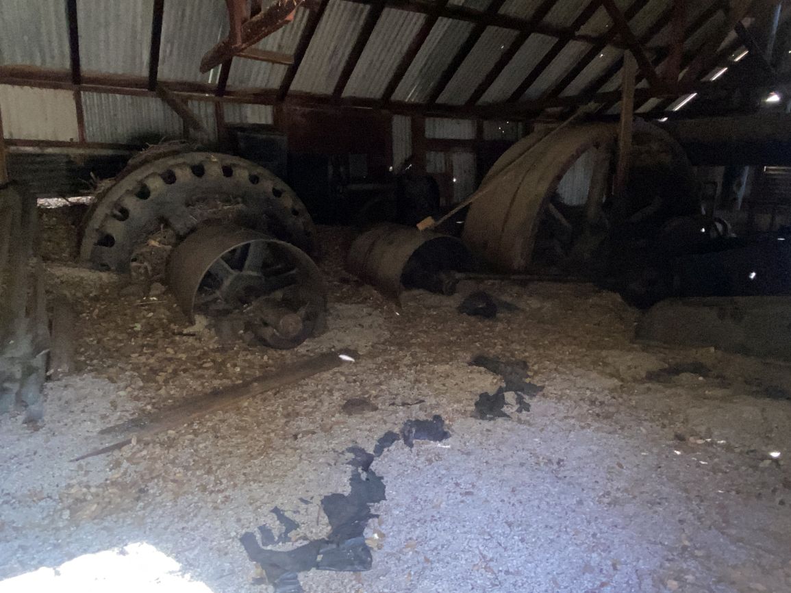 Inside power generator building angle 1